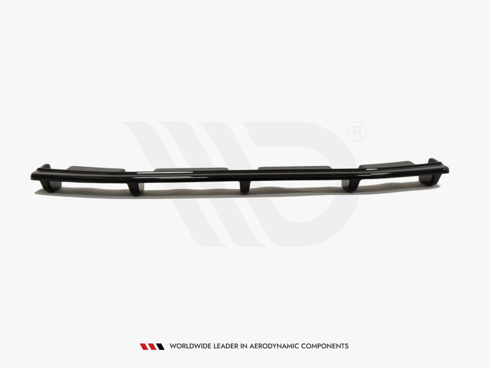 Maxton Design Central Rear Splitter Mazda 3 MK2 MPS (With Vertical Bars)