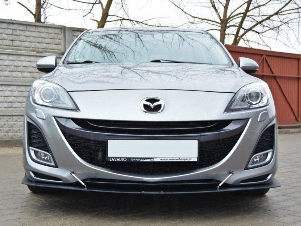 Maxton Design Front Racing Splitter Mazda 3 MK2 Sport (Preface)