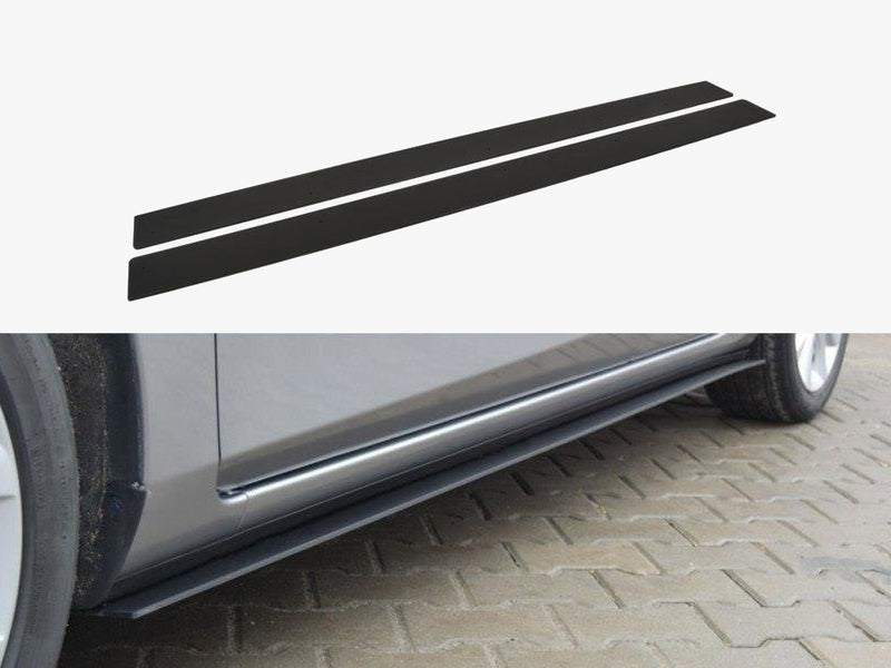 Maxton Design Racing Side Skirts Diffusers Mazda 3 MK2 Sport (Preface)