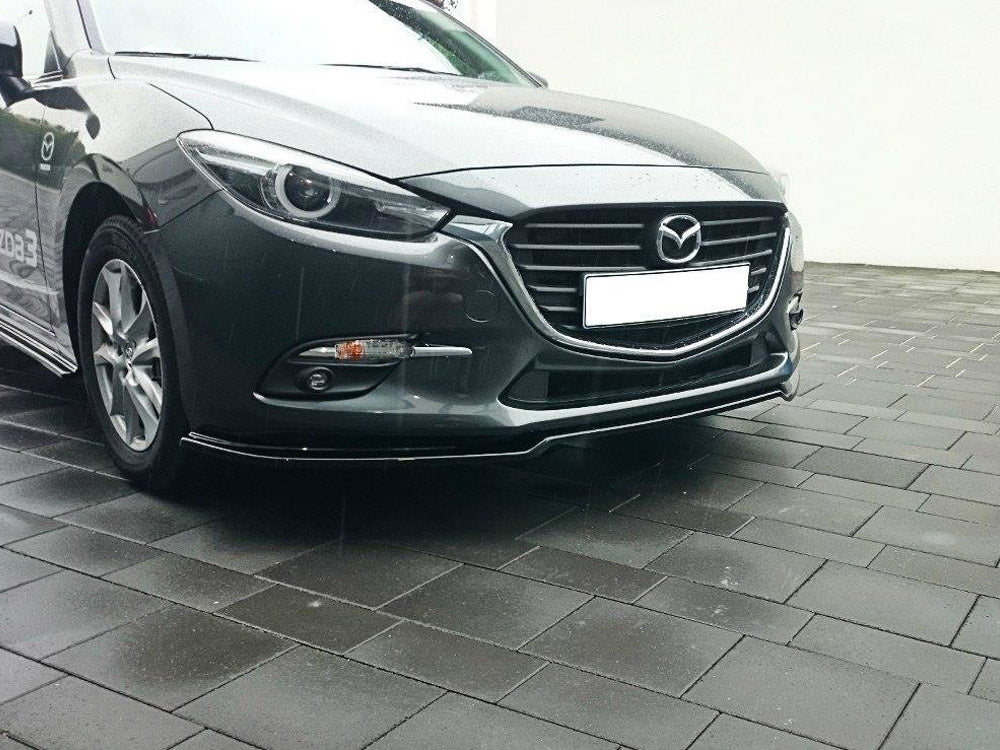 Maxton Design Front Splitter V.1 Mazda 3 Mk3 Facelift