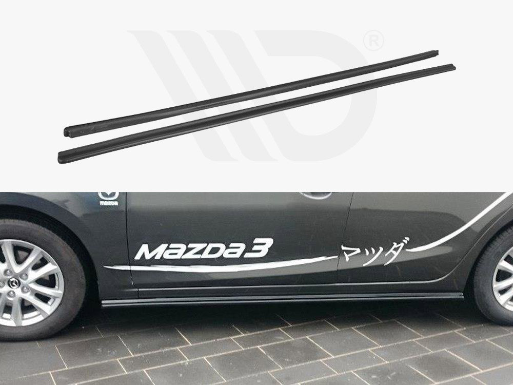 Side Skirts Diffusers Mazda 3 Mk3