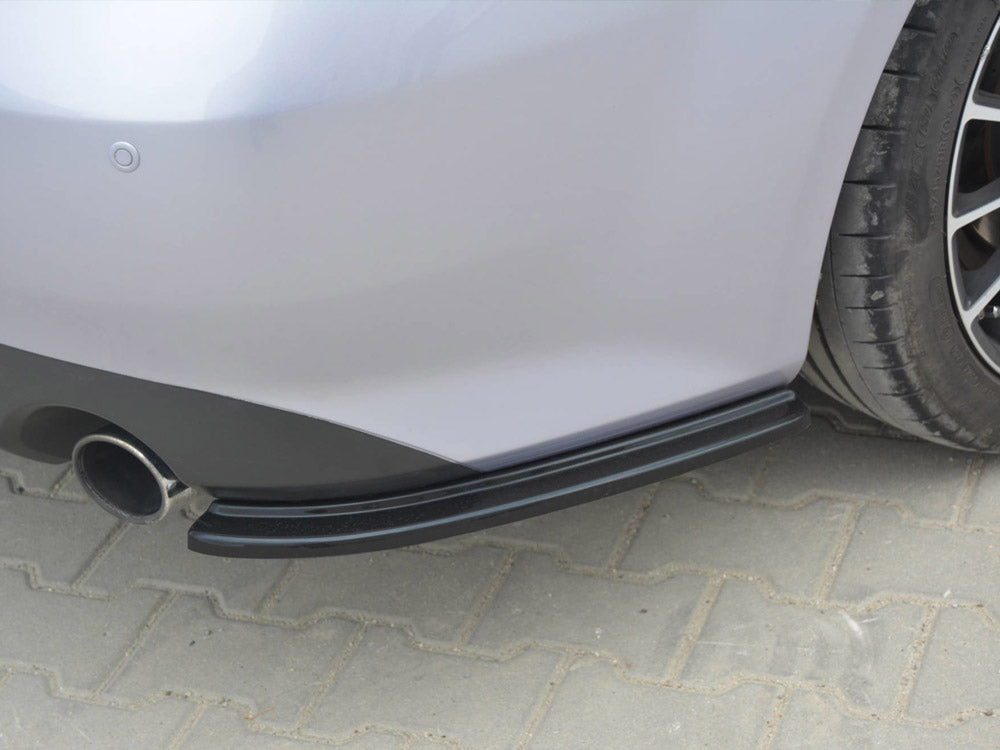 Maxton Design Rear Side Splitters  Mazda 6 MK2 Sport Hatch (Gh-series) Pre-facelift (2008-2010) - Textured