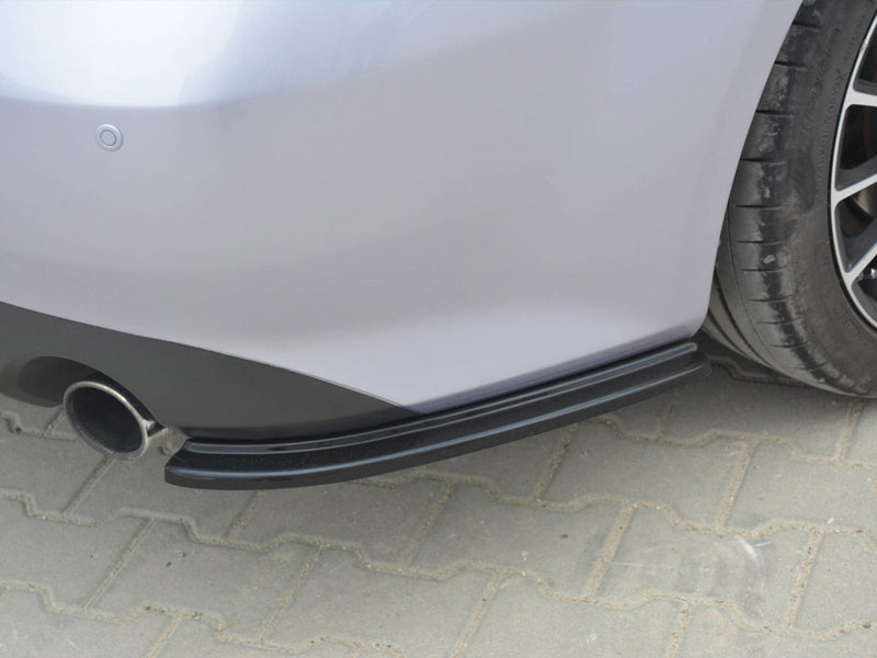 Maxton Design Rear Side Splitters  Mazda 6 MK2 Sport Hatch (Gh-series) Pre-facelift (2008-2010) - Textured