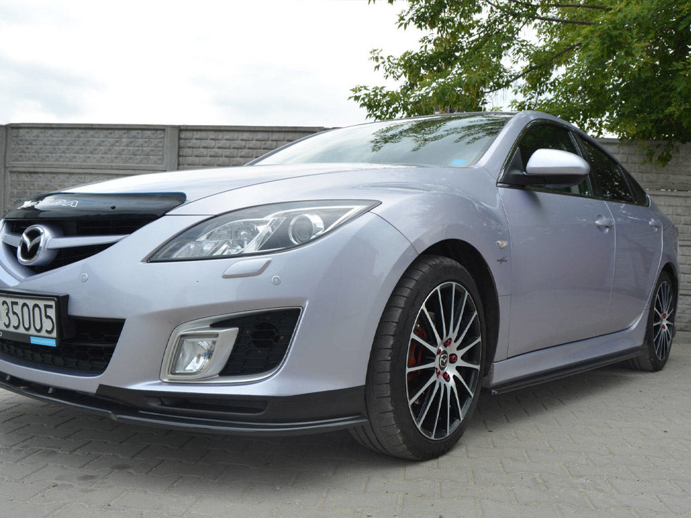Maxton Design Side Skirts Splitters  Mazda 6 MK2 Sport Hatch (Gh-series) Pre-facelift (2008-2010)