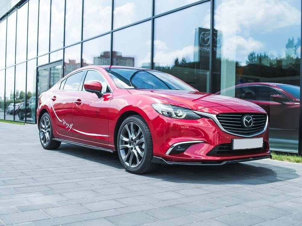 Maxton Design Front Splitter V.2 Mazda 6 GJ (MK3) Facelift (2014-2017)