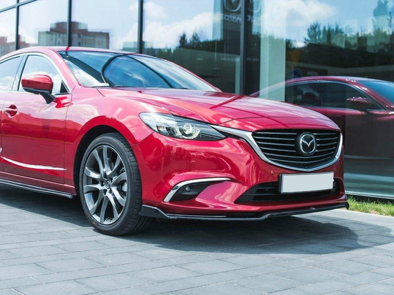 Maxton Design Front Splitter V.2 Mazda 6 GJ (MK3) Facelift (2014-2017)