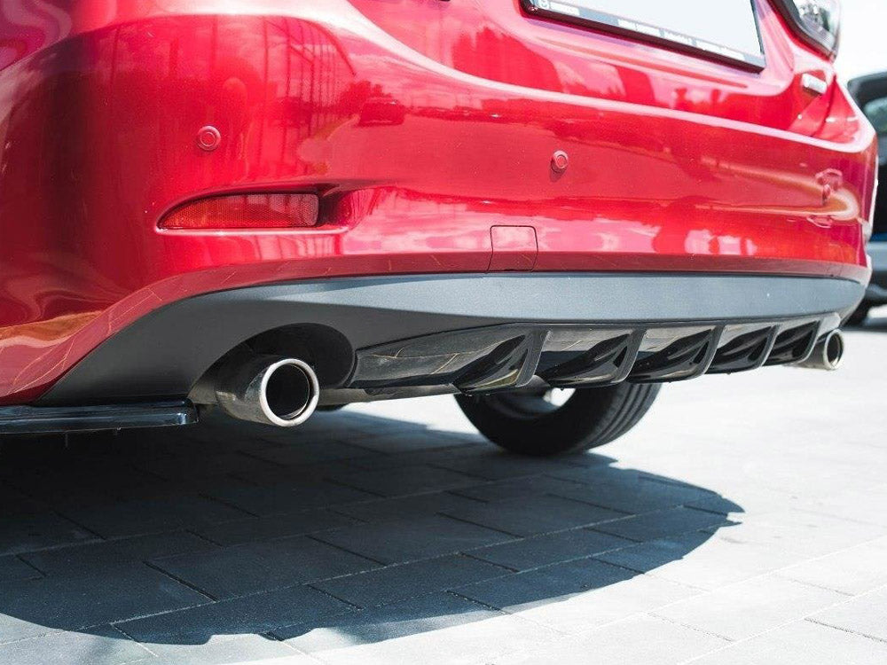 Maxton Design Rear Valance Mazda 6 GJ (Mk3) Facelift (2014-2017) - Textured