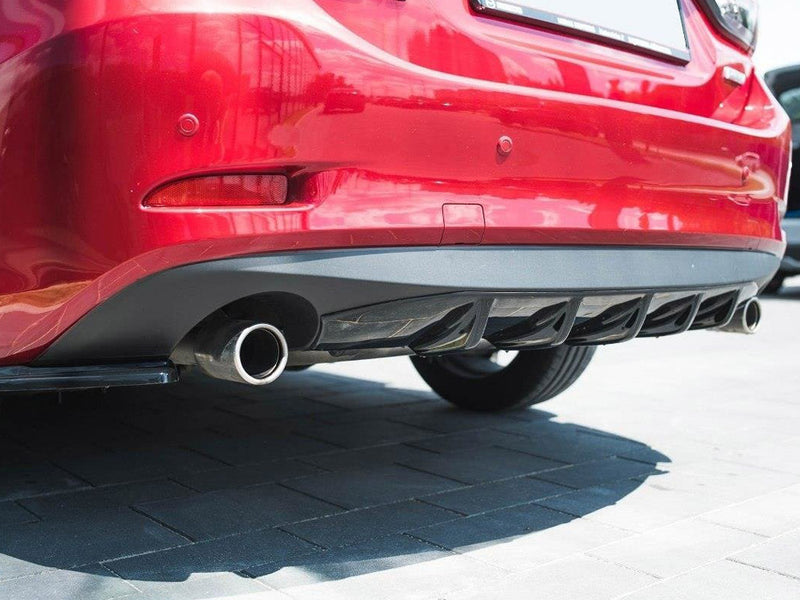 Maxton Design Rear Valance Mazda 6 GJ (Mk3) Facelift (2014-2017) - Textured