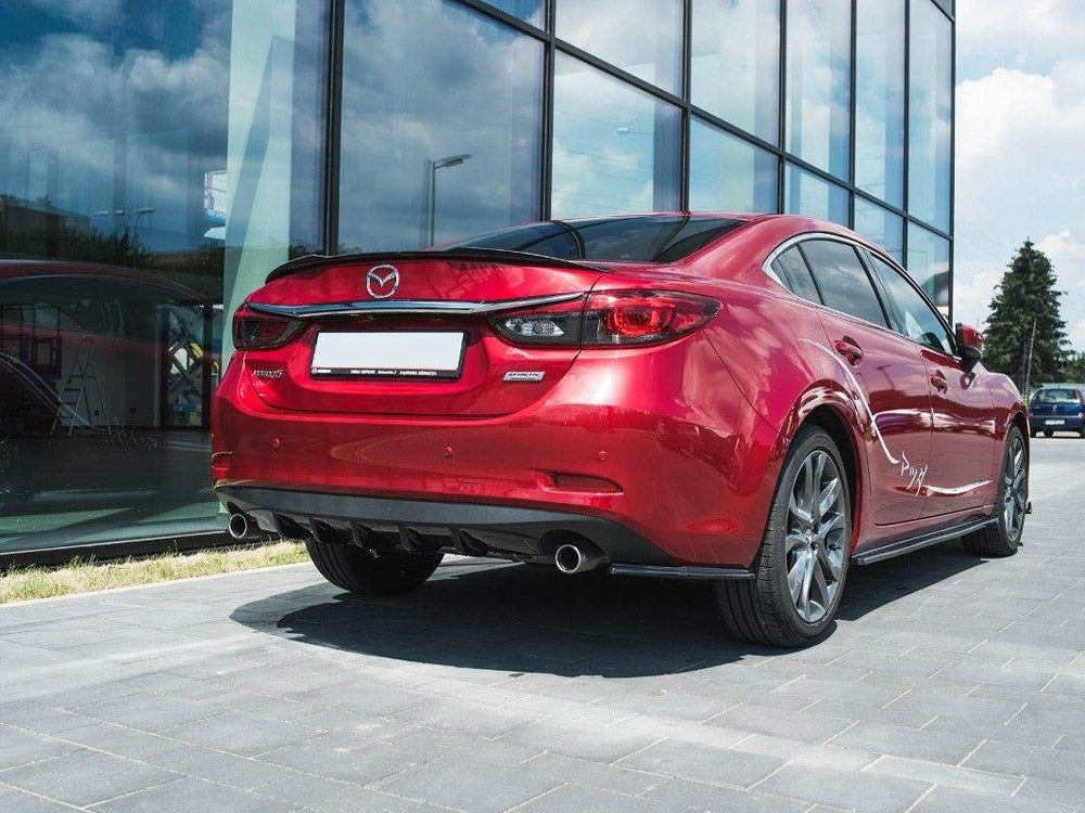 Maxton Design Rear Valance Mazda 6 GJ (Mk3) Facelift (2014-2017) - Textured