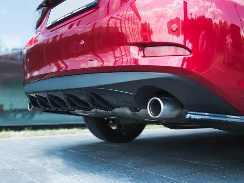 Maxton Design Rear Valance Mazda 6 GJ (Mk3) Facelift (2014-2017) - Textured