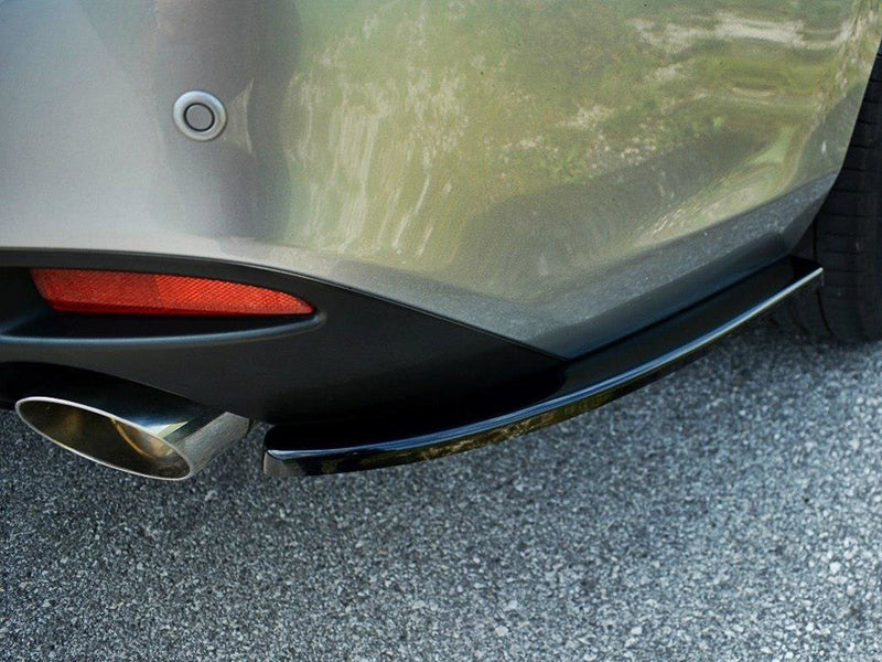 Maxton Design Rear Side Splitters Mazda 6 GJ (MK3) (2012-2014) - Carbon Look