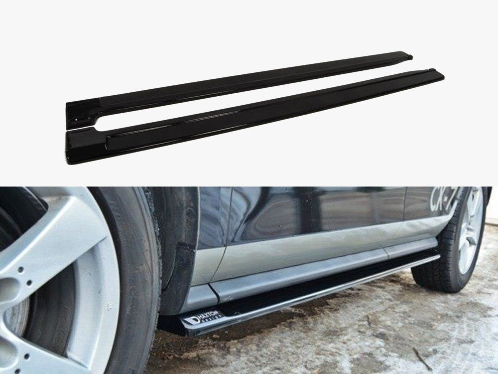 Maxton Design Side Skirts Diffusers Mazda CX-7 - Carbon Look