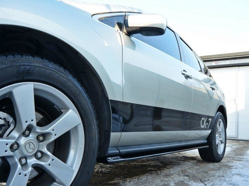 Maxton Design Side Skirts Diffusers Mazda CX-7 - Textured