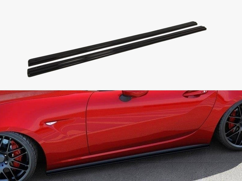 Maxton Design Side Skirts Diffusers Mazda MX-5 IV (2014-2019) - Carbon Look