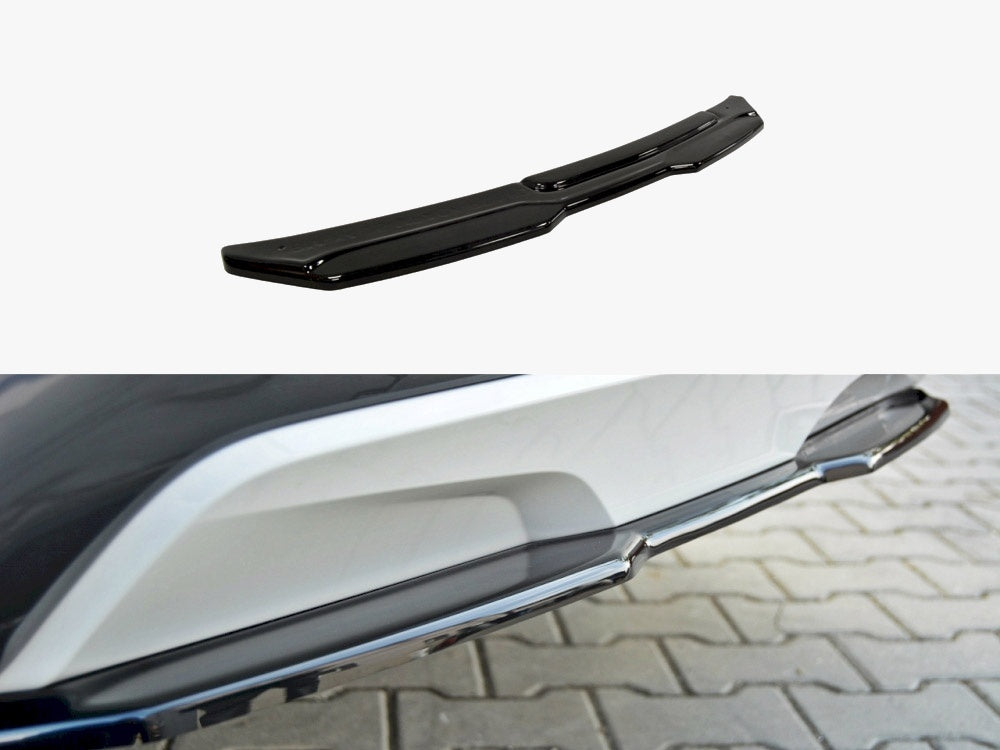 Maxton Design Central Rear Splitter BMW X4 M-Sport