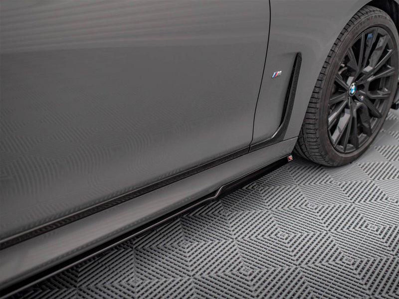 Maxton Design Side Skirts Diffusers V.1 BMW 7 M-Pack G11