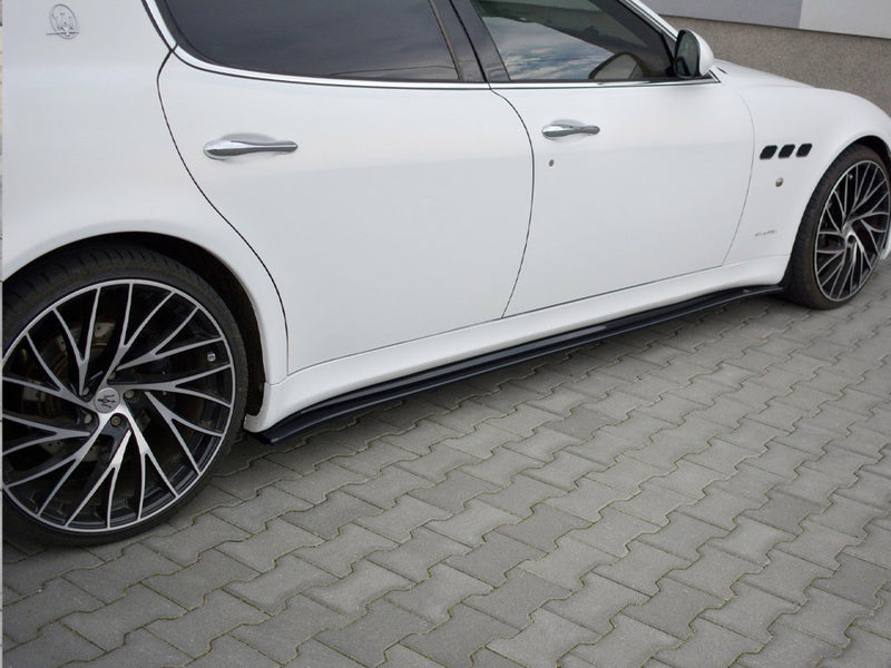 Maxton Design Side Skirts Diffusers Maserati Quattroporte MK5 Facelift (2009-2012)