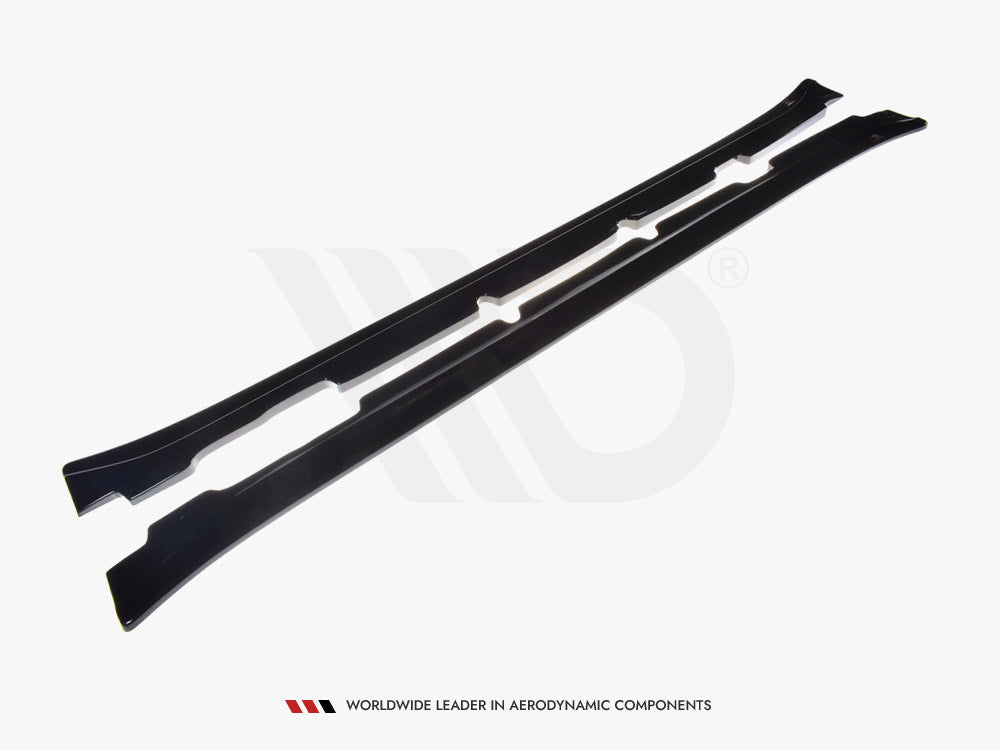 Maxton Design Side Skirts Diffusers Maserati Quattroporte MK5 Facelift (2009-2012)