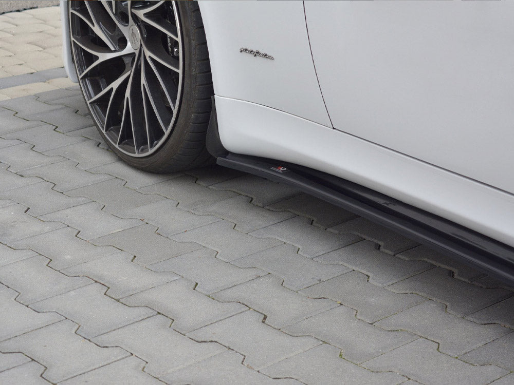 Maxton Design Side Skirts Diffusers Maserati Quattroporte MK5 Facelift (2009-2012)