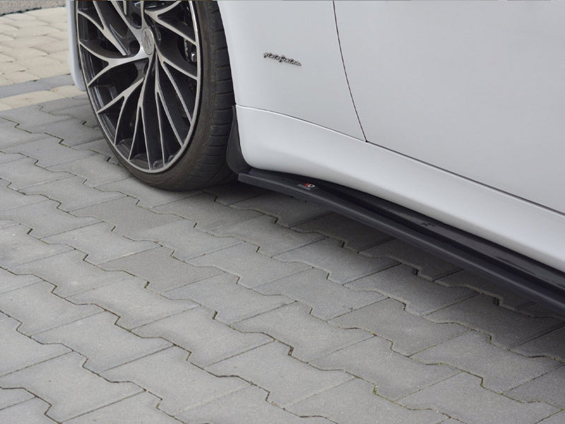 Maxton Design Side Skirts Diffusers Maserati Quattroporte MK5 Facelift (2009-2012)