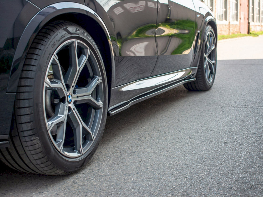 Maxton Design Side Skirts Diffusers BMW X5 M-Sport G05 - Textured