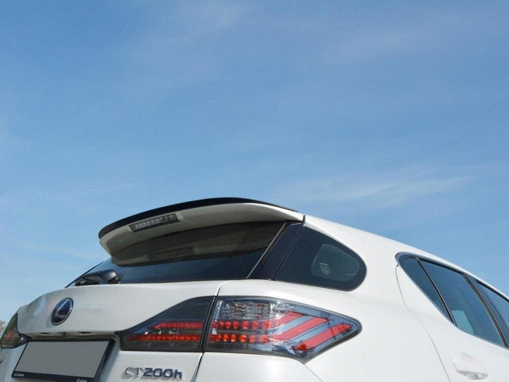 Maxton Design Spoiler CAP Lexus CT MK1 Facelift (2013-2015) - Textured