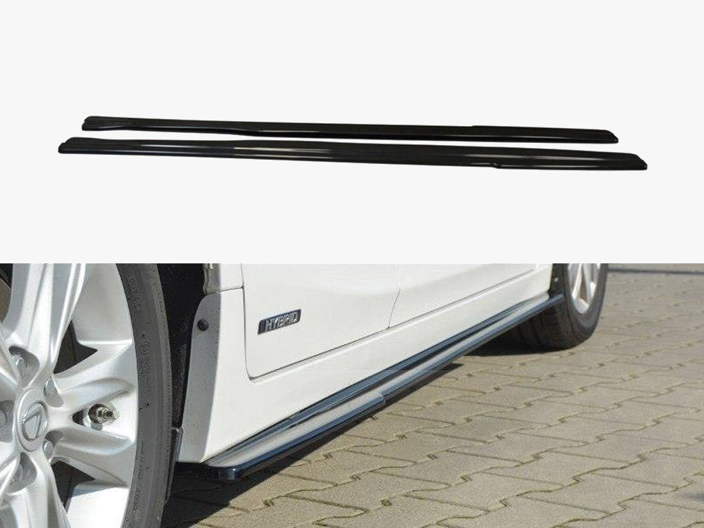Maxton Design Side Skirts Diffusers Lexus CT MK1 Facelift (2013-2017)