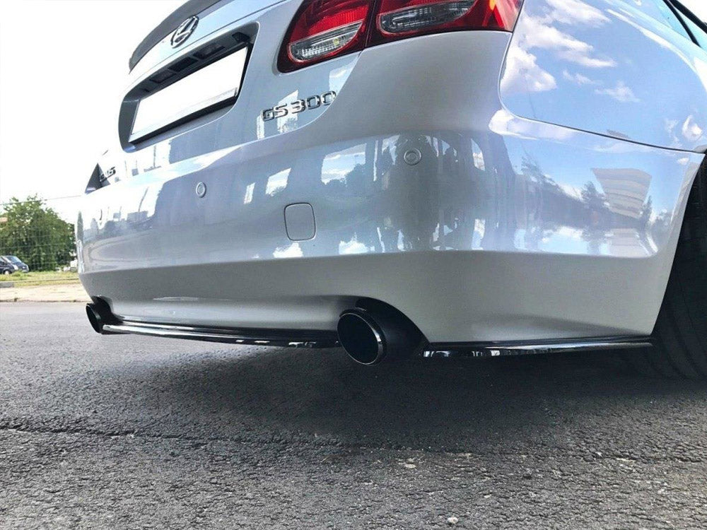 Maxton Design Central Rear Splitter Lexus GS 300 Mk3 Facelift