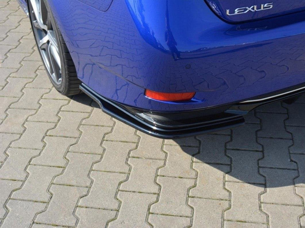 Maxton Design Rear Side Splitters Lexus GS Mk4 Facelift H