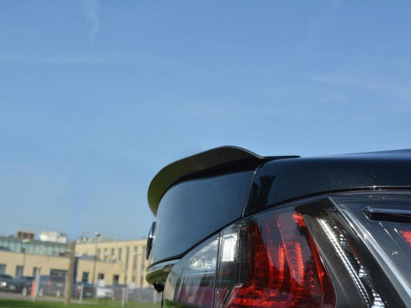 Maxton Design Spoiler CAP Lexus GS Mk4 Facelift T - Textured