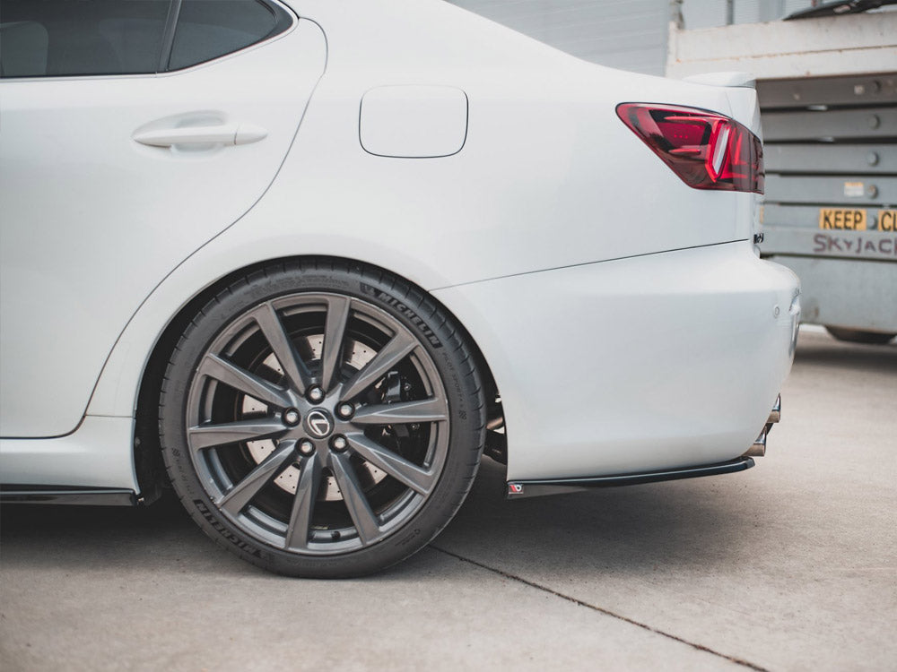 Maxton Design Rear Side Splitters Lexus IS F Mk2 (2007-2013)