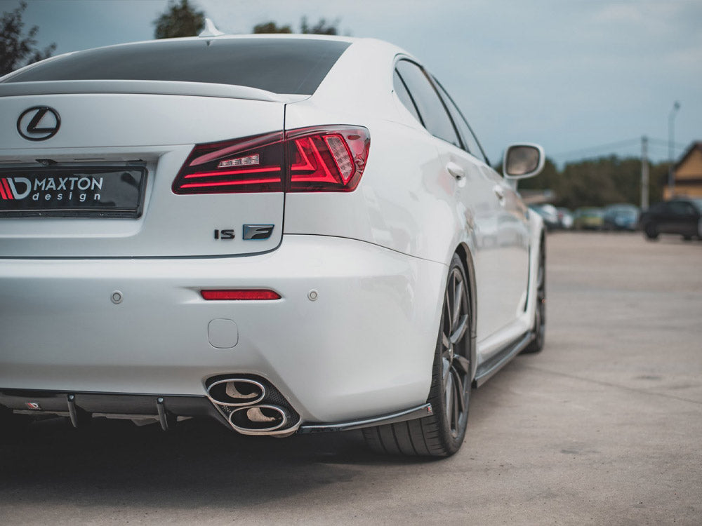 Maxton Design Rear Side Splitters Lexus IS F Mk2 (2007-2013)