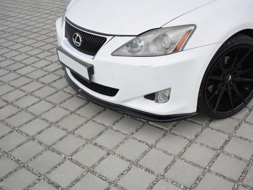 Maxton Design Front Splitter V.1 Lexus IS MK2 - Carbon Look