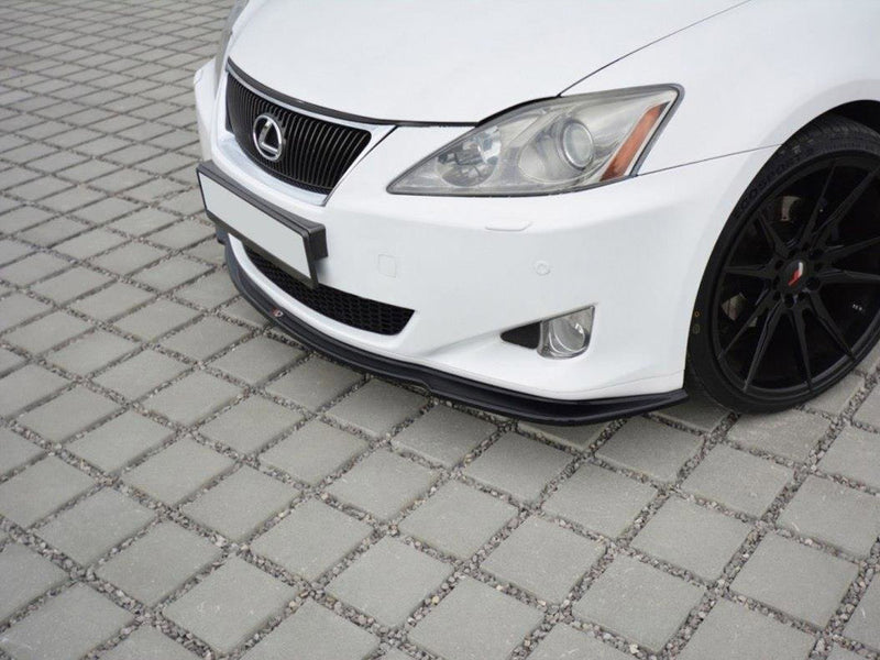Maxton Design Front Splitter V.1 Lexus IS MK2 - Carbon Look