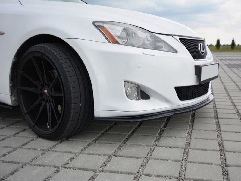 Maxton Design Front Splitter V.1 Lexus IS MK2 - Carbon Look
