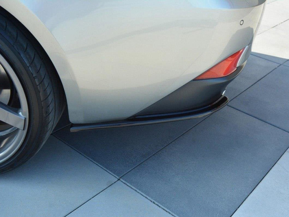 Maxton Design Rear Side Splitters Lexus IS 200T MK3 (2013-2016) - Textured