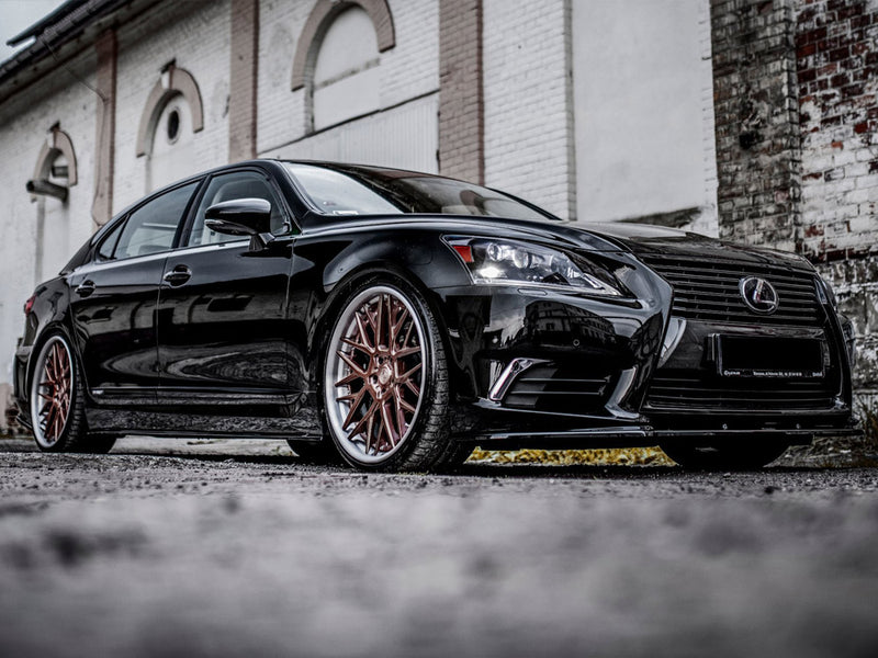 Maxton Design Side Skirts Diffusers Lexus LS Long Wheelbase MK4 Facelift (2012-2017)