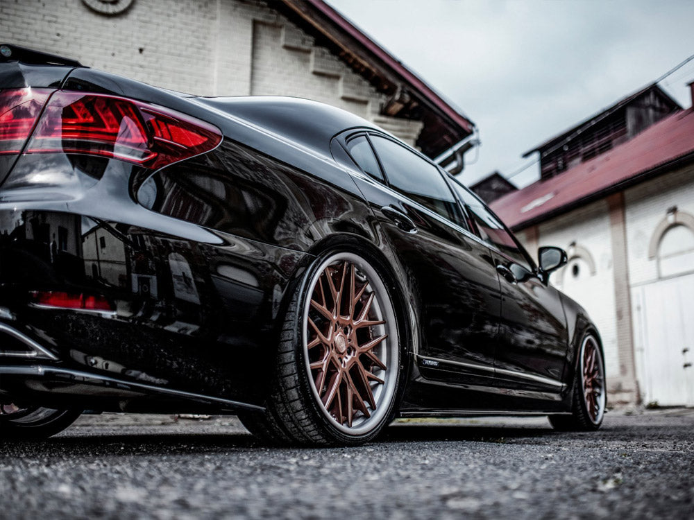 Maxton Design Side Skirts Diffusers Lexus LS Long Wheelbase MK4 Facelift (2012-2017)