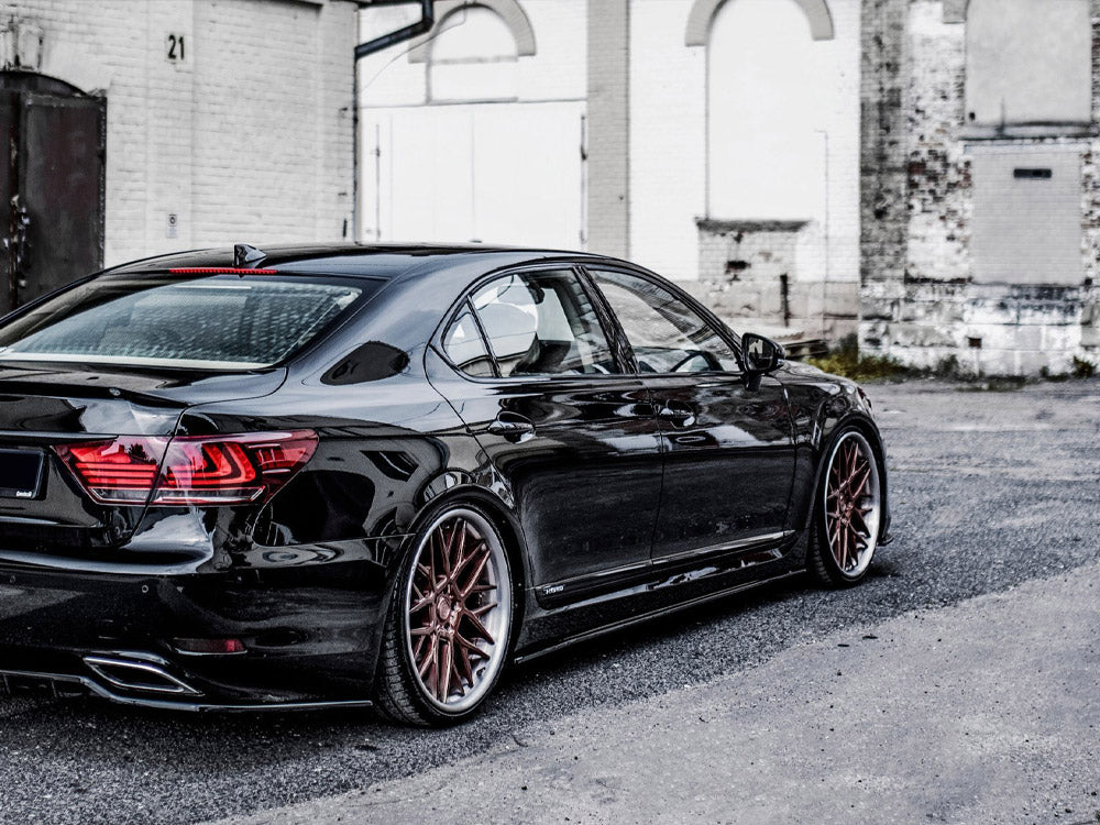 Maxton Design Side Skirts Diffusers Lexus LS Long Wheelbase MK4 Facelift (2012-2017)