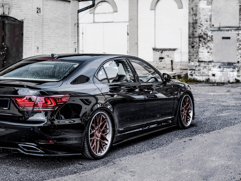 Maxton Design Side Skirts Diffusers Lexus LS Long Wheelbase MK4 Facelift (2012-2017)