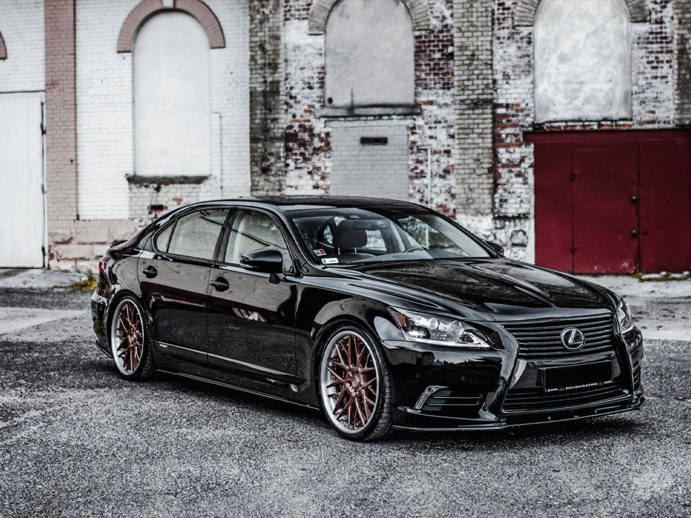 Maxton Design Side Skirts Diffusers Lexus LS Long Wheelbase MK4 Facelift (2012-2017)