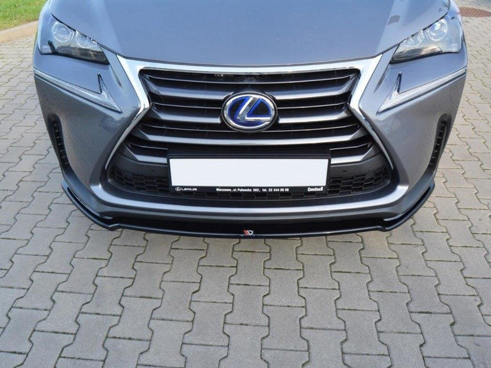 Maxton Design Front Splitter Lexus NX MK1 (2014-2017) - Carbon Look