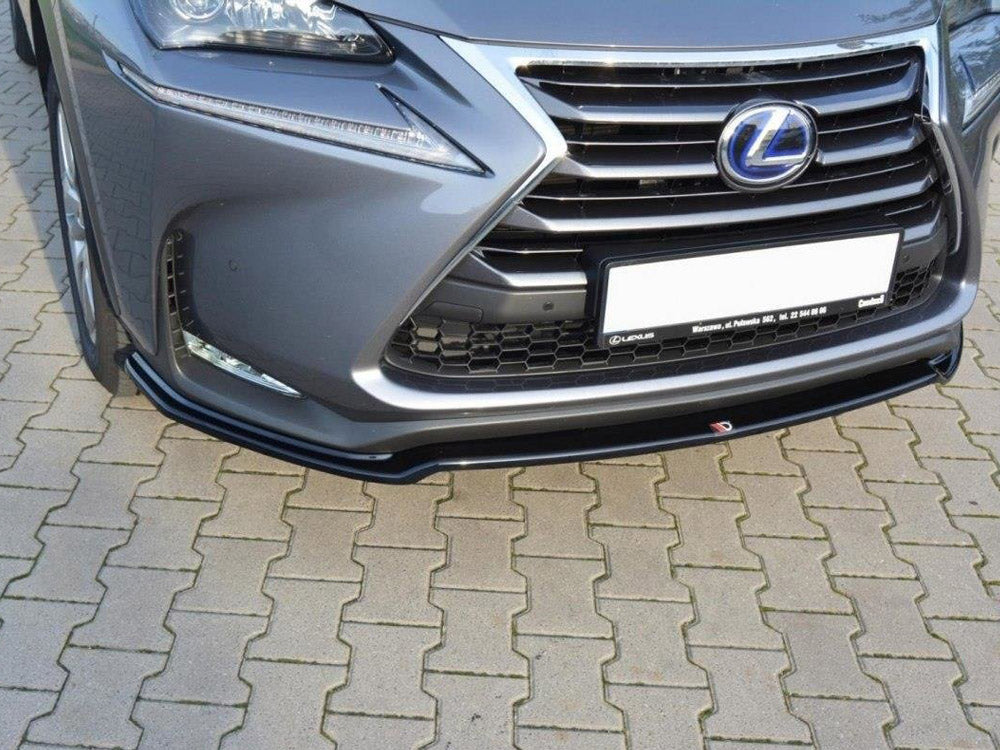 Maxton Design Front Splitter Lexus NX MK1 (2014-2017) - Carbon Look