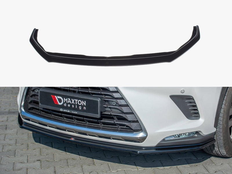 Maxton Design Front Splitter Lexus NX Facelift (2017-) - Carbon Look