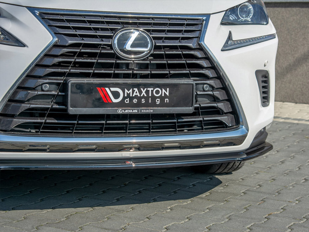 Maxton Design Front Splitter Lexus NX Facelift (2017-) - Carbon Look