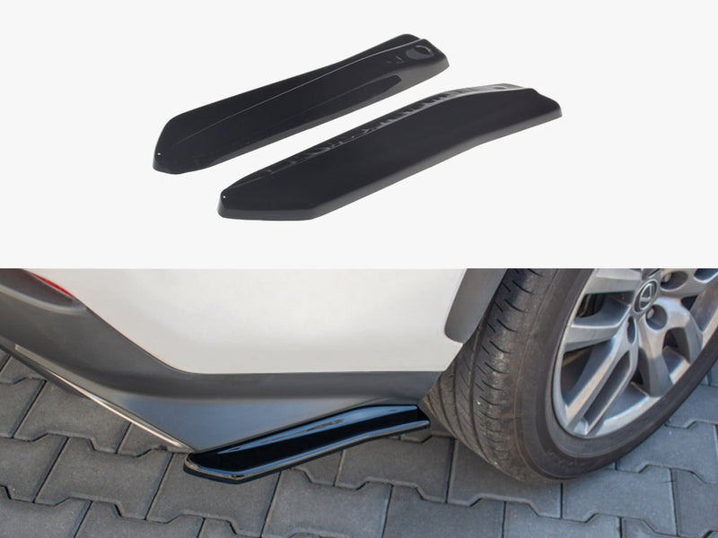 Maxton Design Rear Side Splitters Lexus NX Facelift (Hybrid) (2017-)