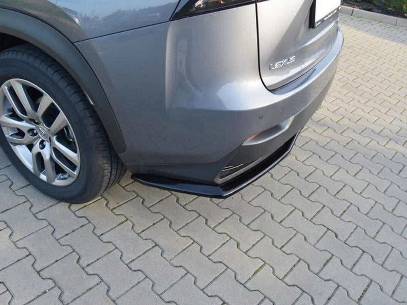 Maxton Design Central Rear Splitter Lexus NX Mk1 H