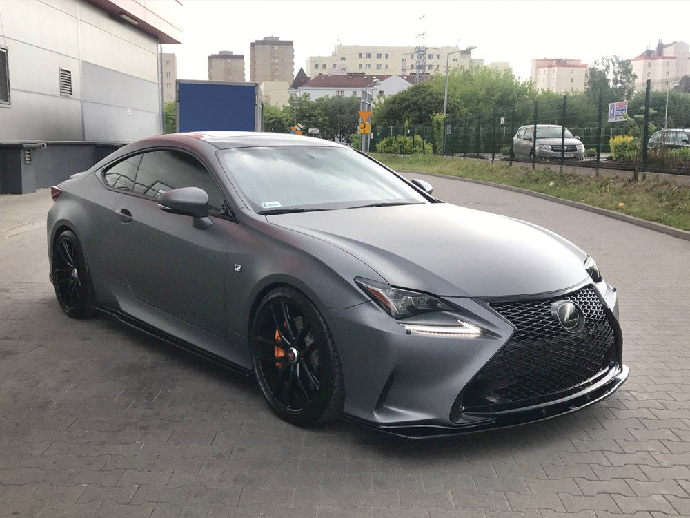 Maxton Design Side Skirts Diffusers Lexus RC (2014-UP)