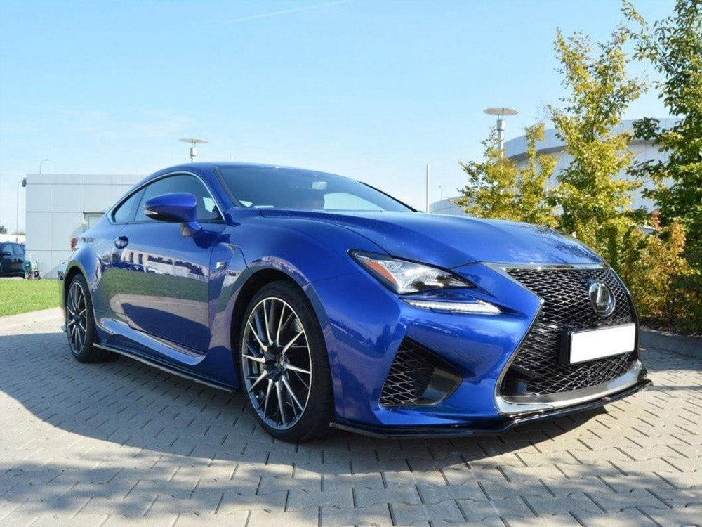Maxton Design Front Splitter V.1 Lexus RC F (2014-2019) - Carbon Look
