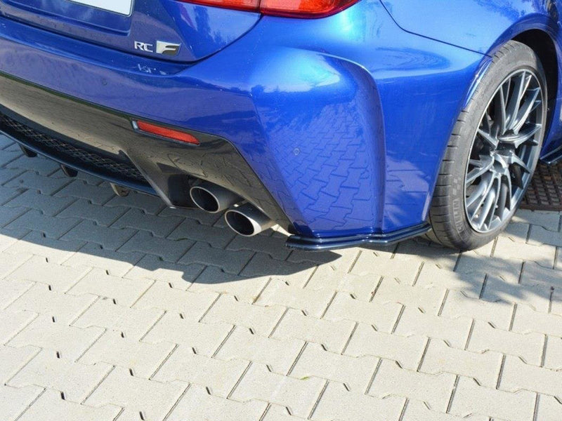Maxton Design Rear Side Splitters Lexus RC F (2014-2019)